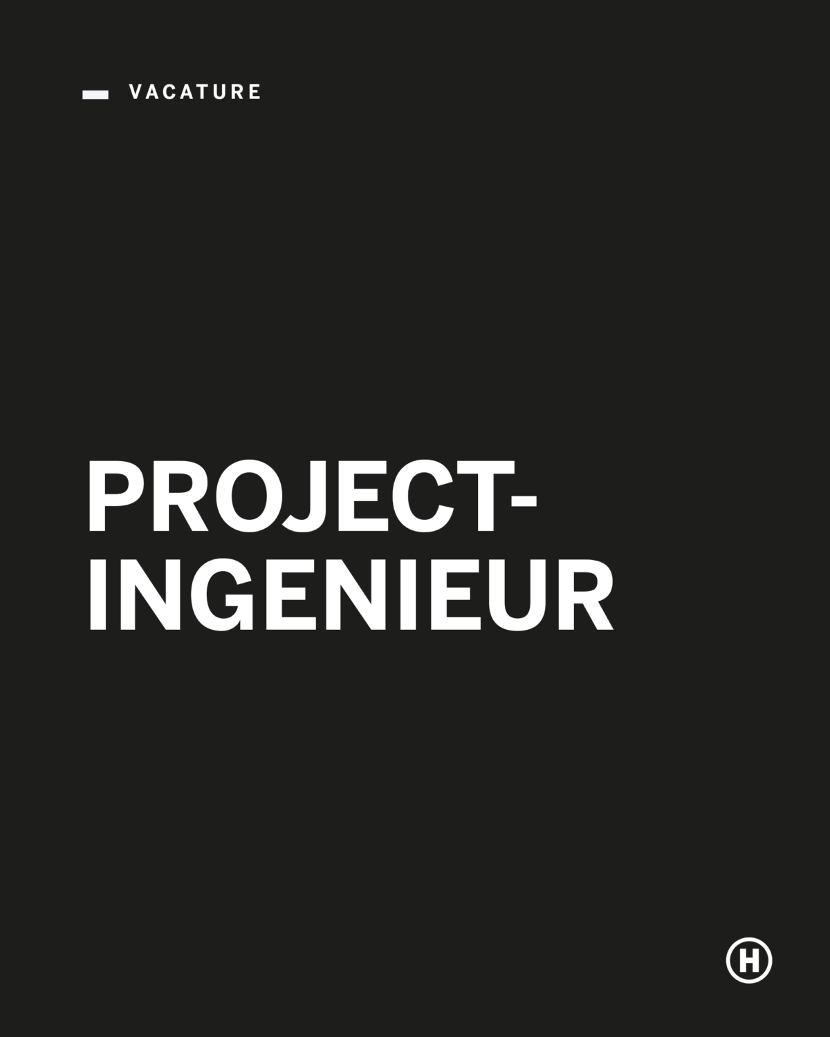 Vacature projectingenieur