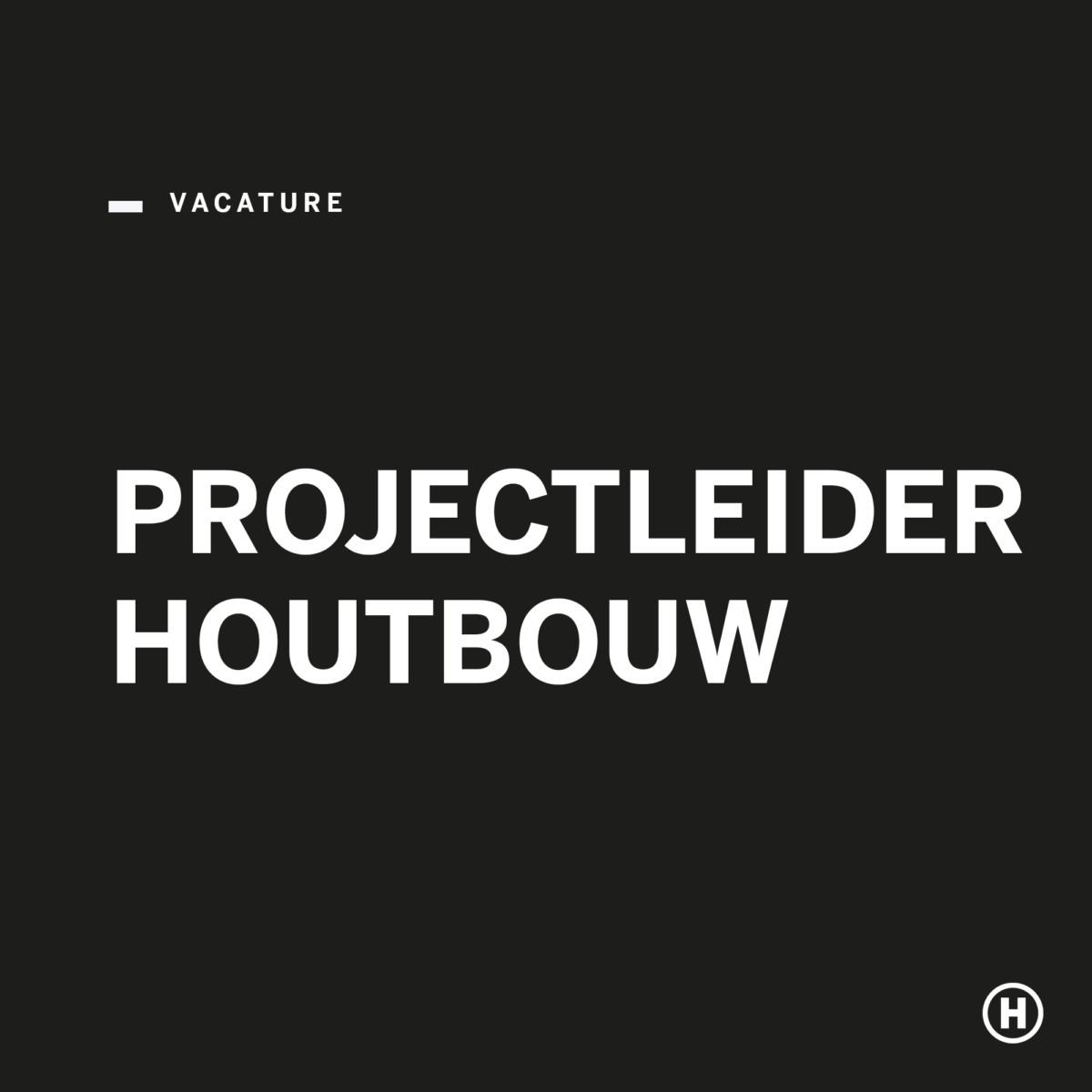Vacatures ploegbaas timmerman